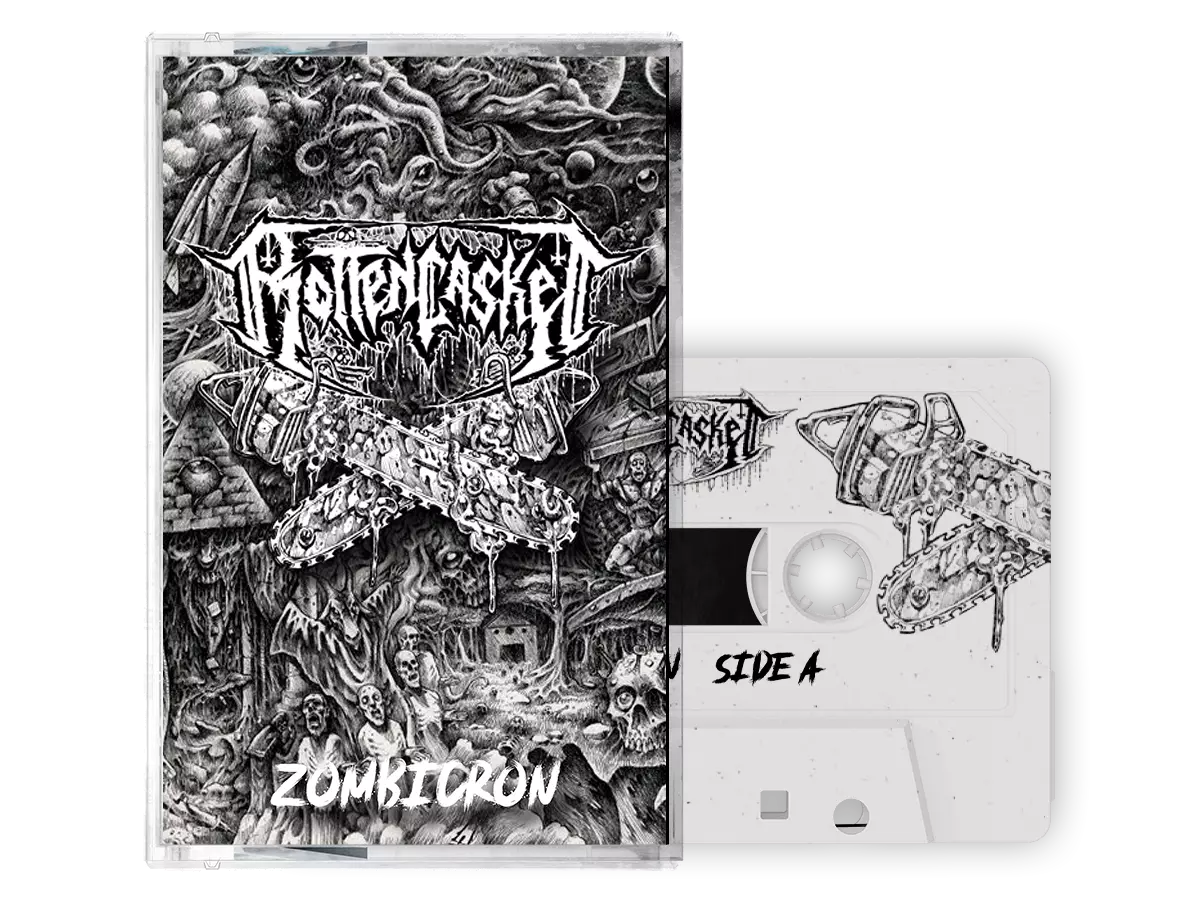 ROTTEN CASKET - Zombicron [WHITE TAPE]