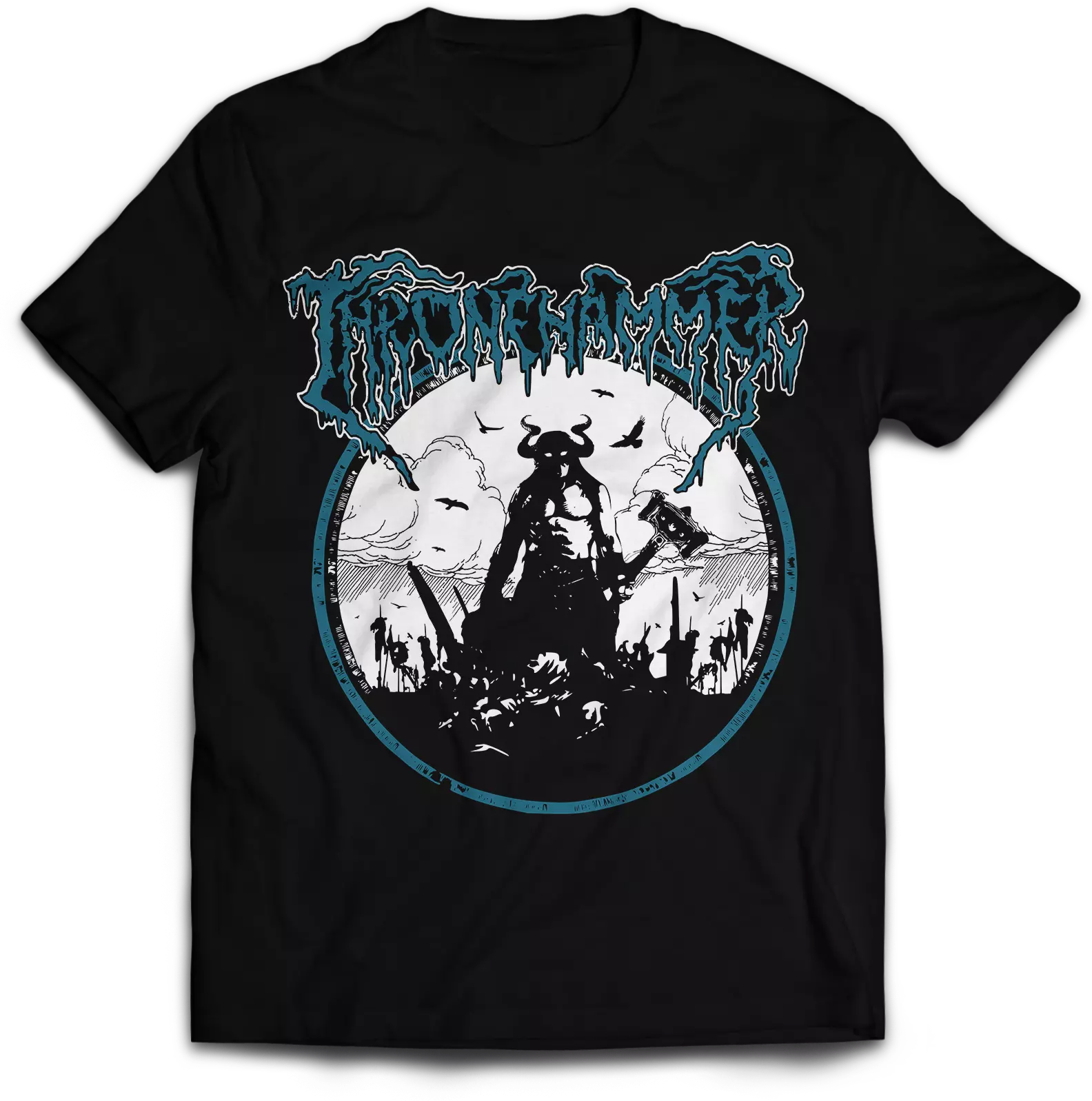 THRONEHAMMER - Usurper Barbarian [T-SHIRT]