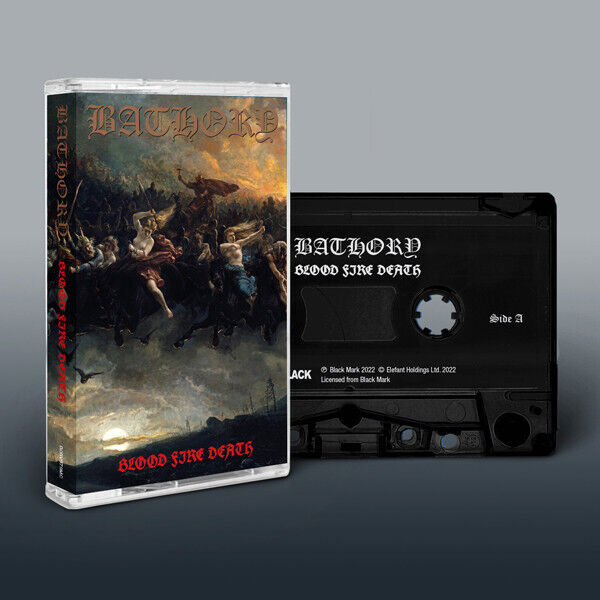 BATHORY - Blood Fire Death [TAPE CASS]