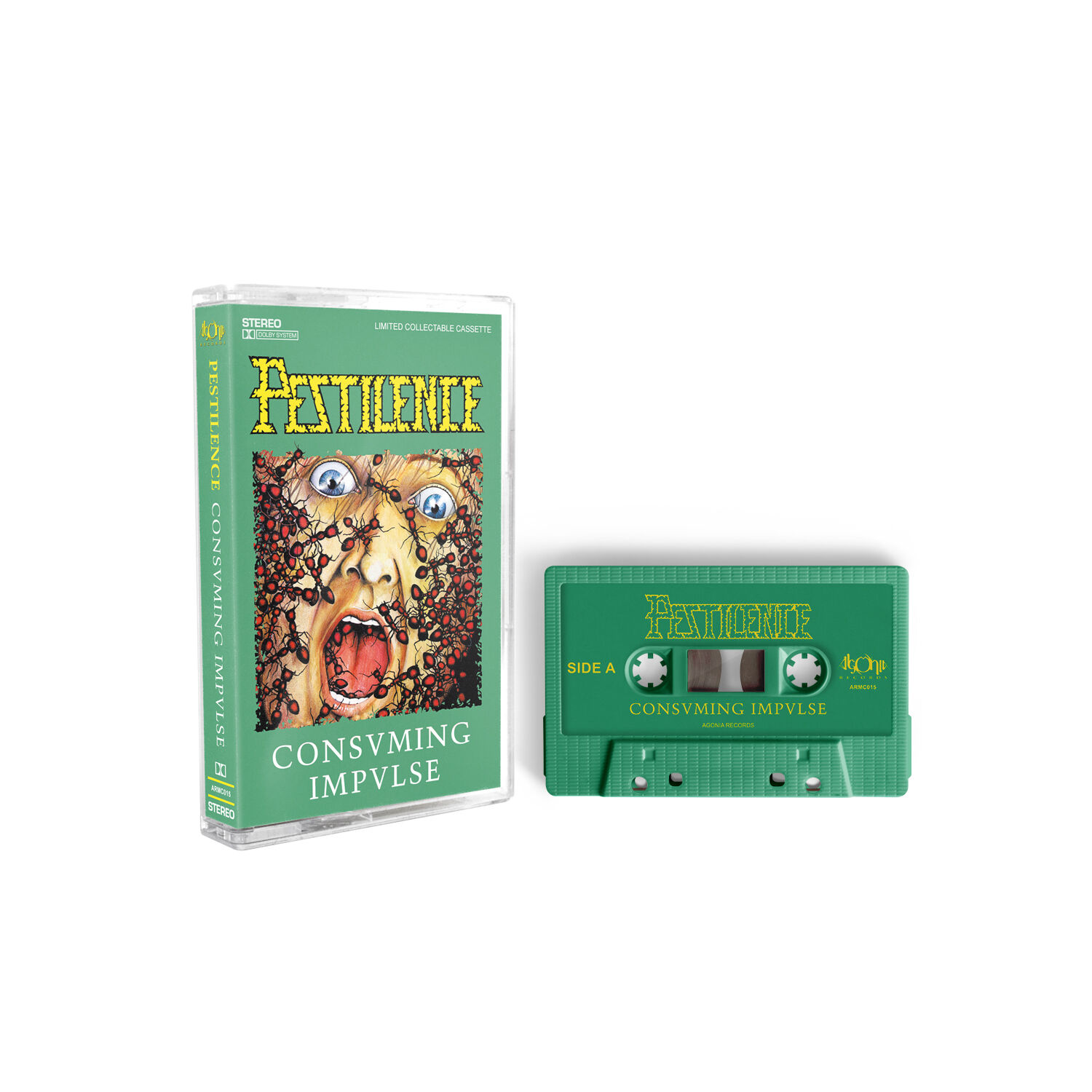 PESTILENCE - Consuming Impulse [RE-RELEASE 2023] [TAPE]
(CASS]