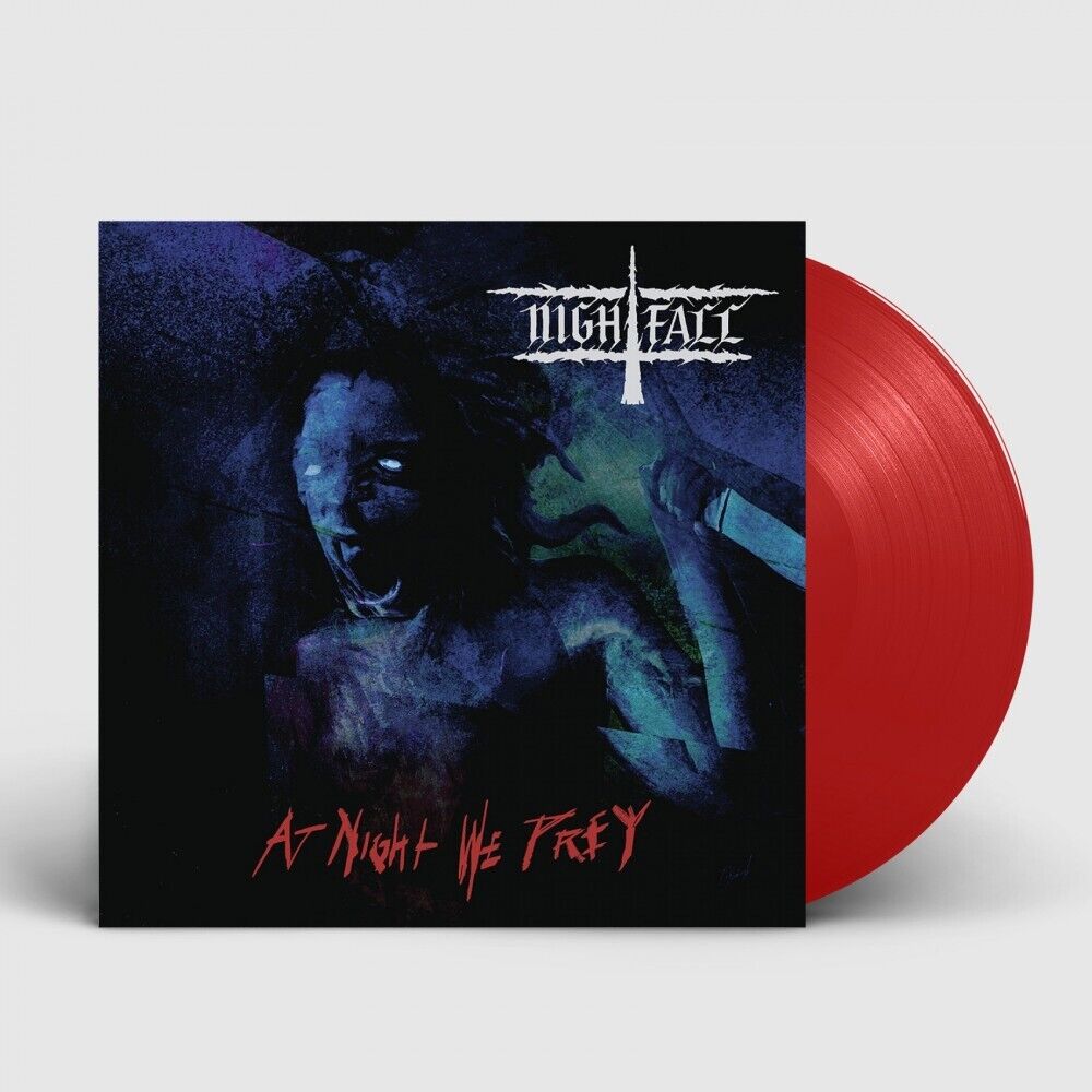 NIGHTFALL - At Night We Prey [RED LP]