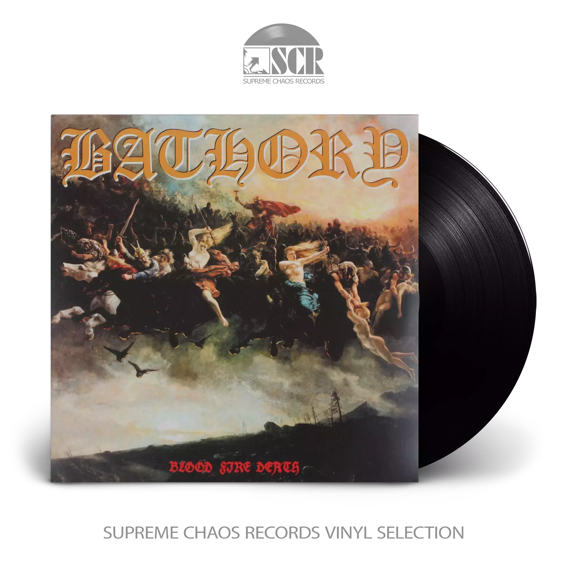 BATHORY - Blood Fire Death [BLACK LP]