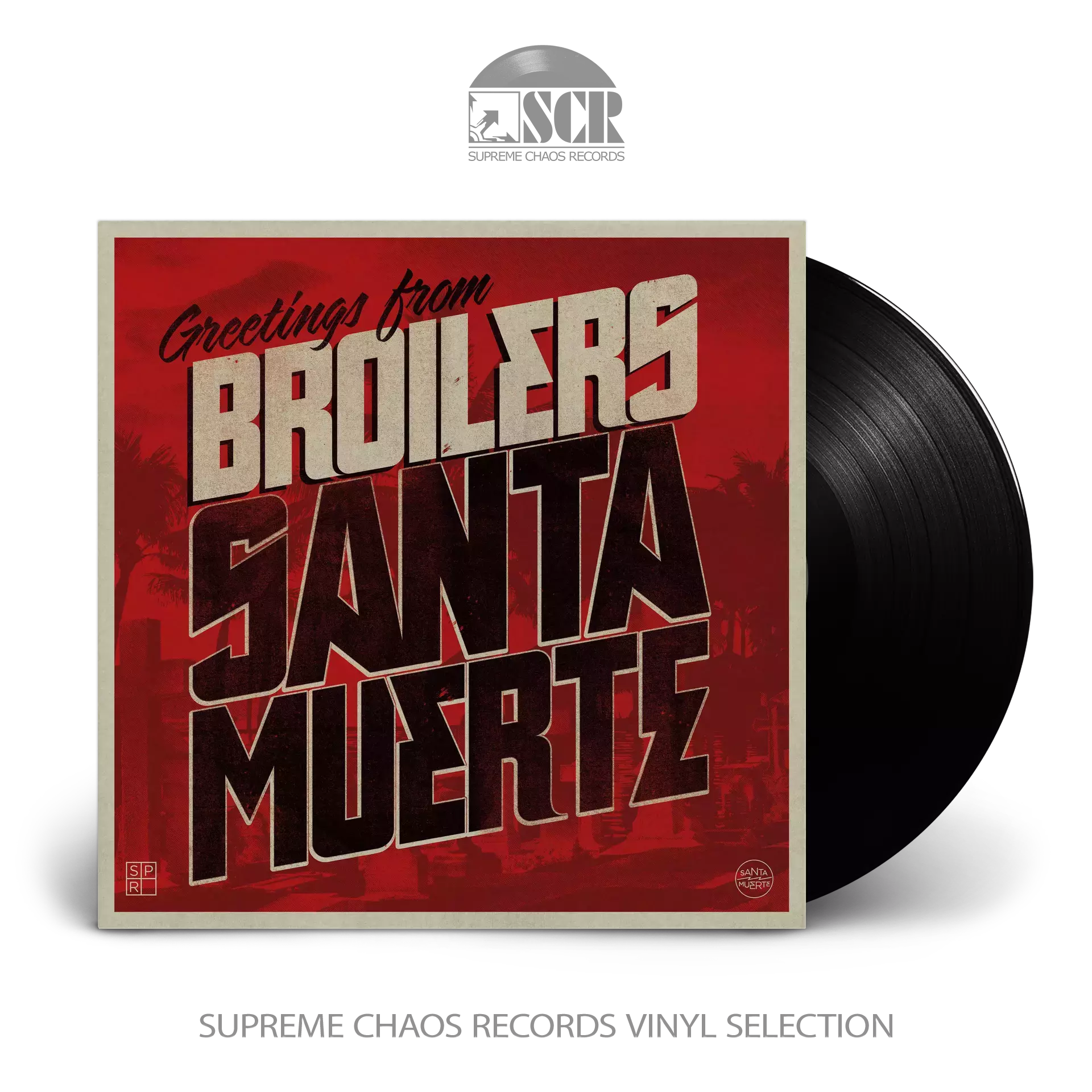 BROILERS - Santa Muerte [BLACK LP]