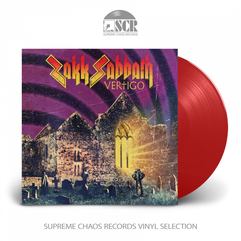 ZAKK SABBATH - Vertigo [TRANSPARENT RED LP]