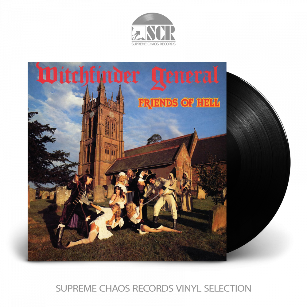 WITCHFINDER GENERAL - Friends Of Hell [BLACK LP]