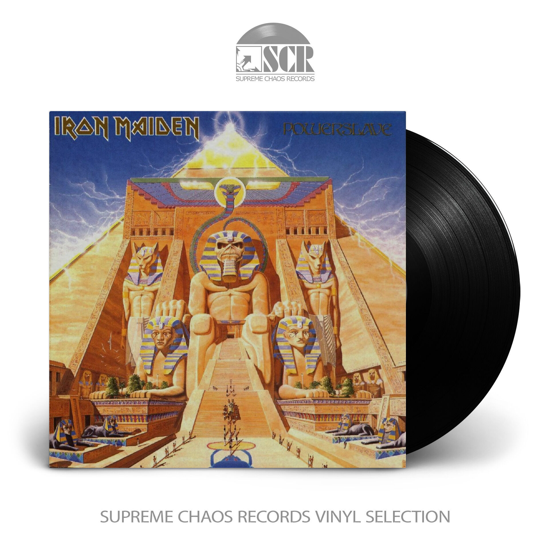 IRON MAIDEN - Powerslave [BLACK LP]